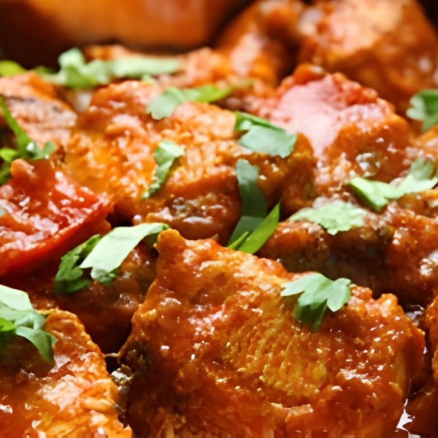 Lamb bhuna.