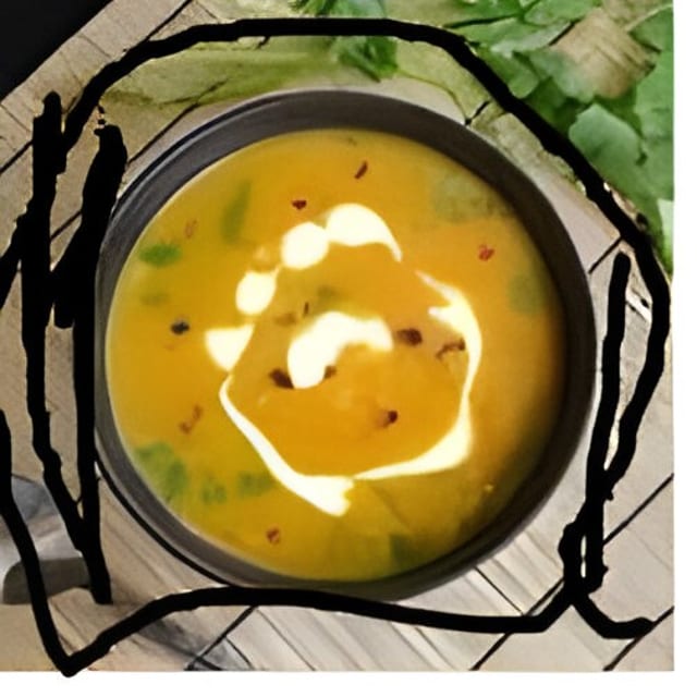 Coconut soup.