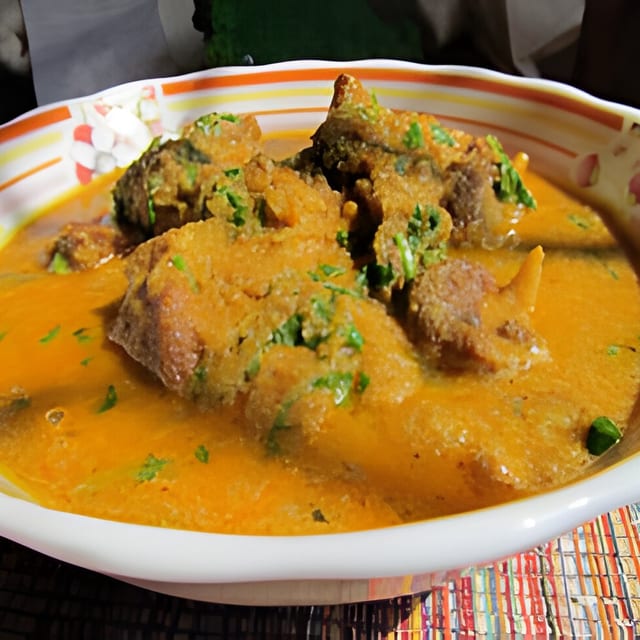 Lamb coconut curry.