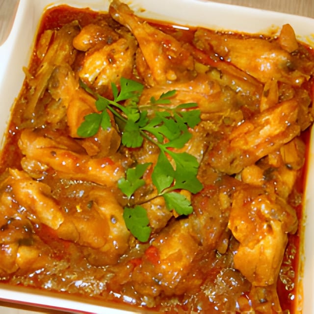 Chicken bhuna.