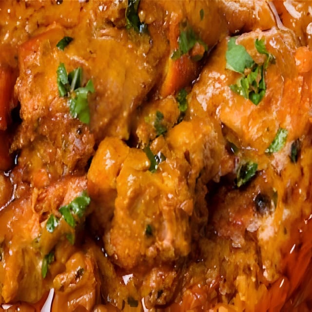 Fish tikka masala.