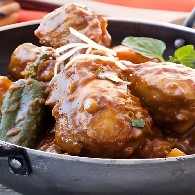 Chicken kadahi.