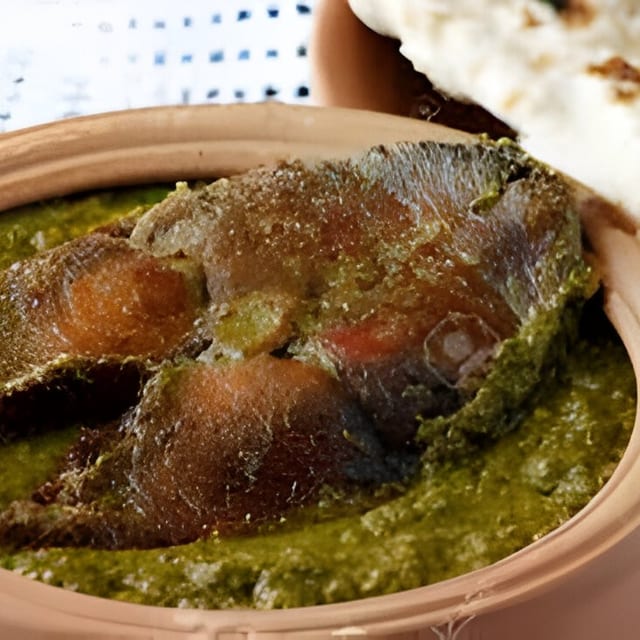 Fish saag.