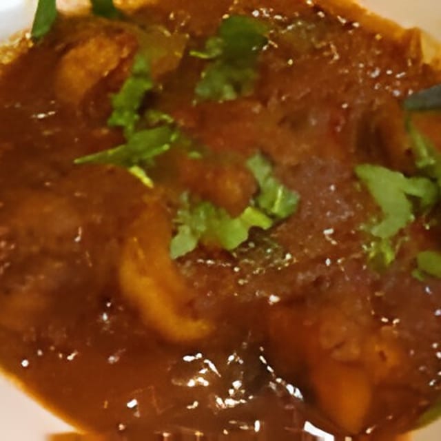 Seafood vindaloo.