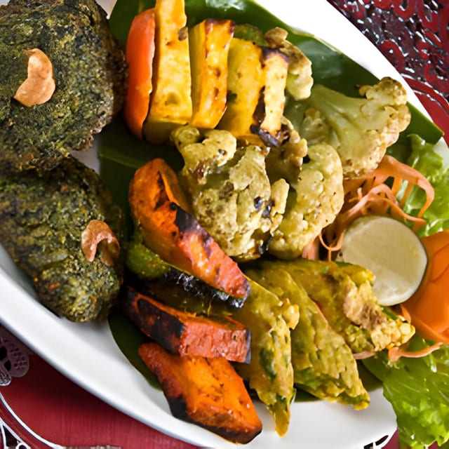 Veg platter.