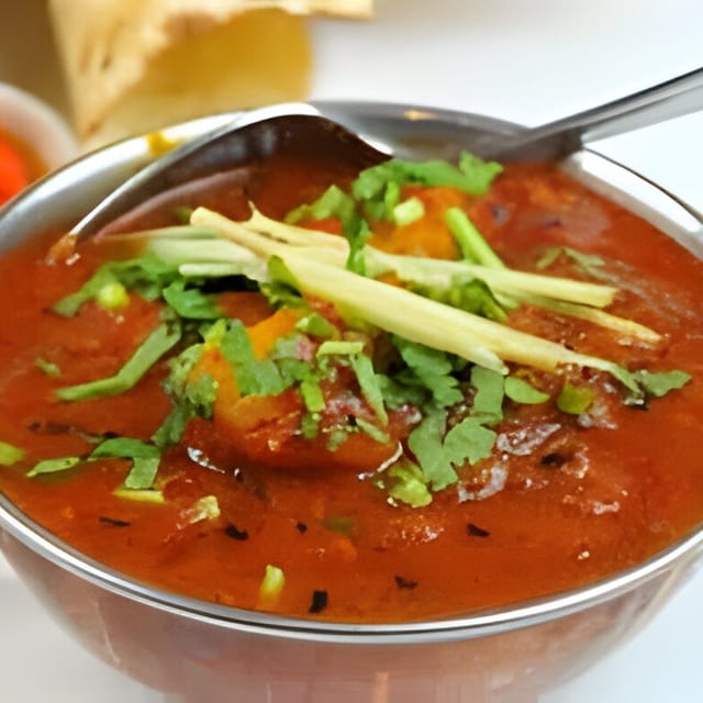 Lamb vindaloo.