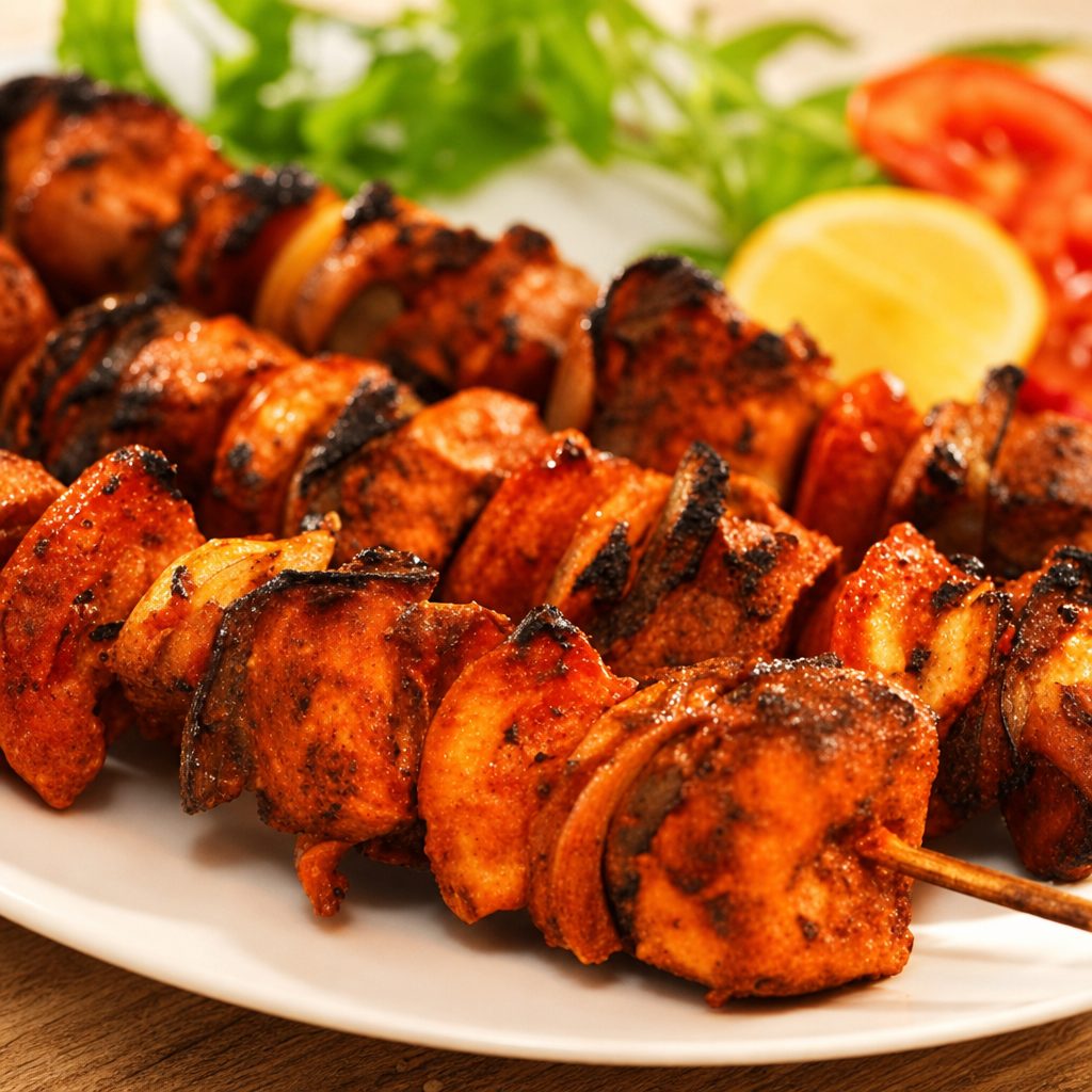 Chicken tikka.