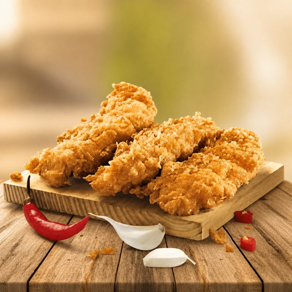 Kids chicken tenders.