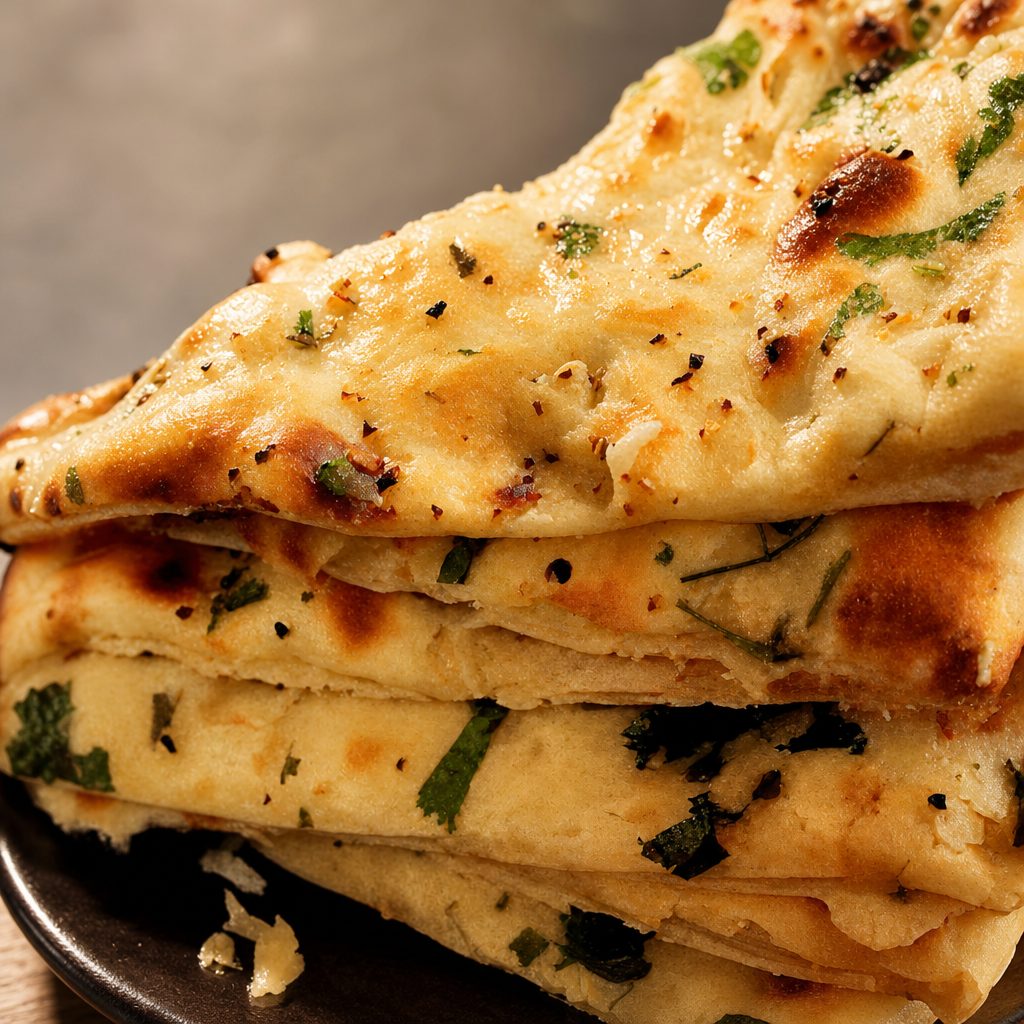 Garlic naan.