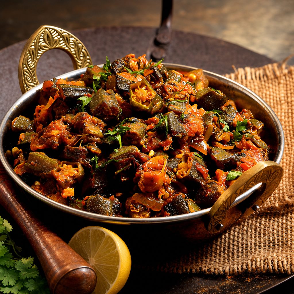 Bhindi masala.