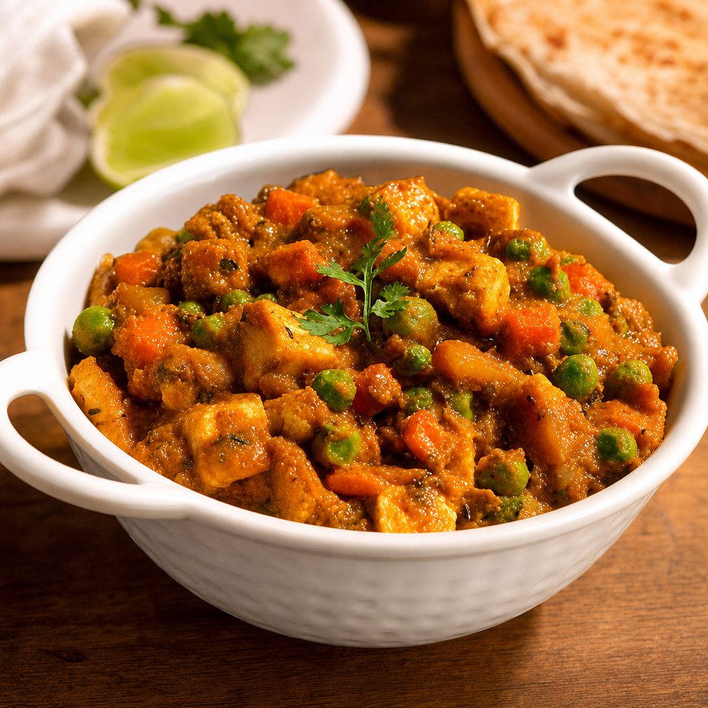 Vegetable masala.