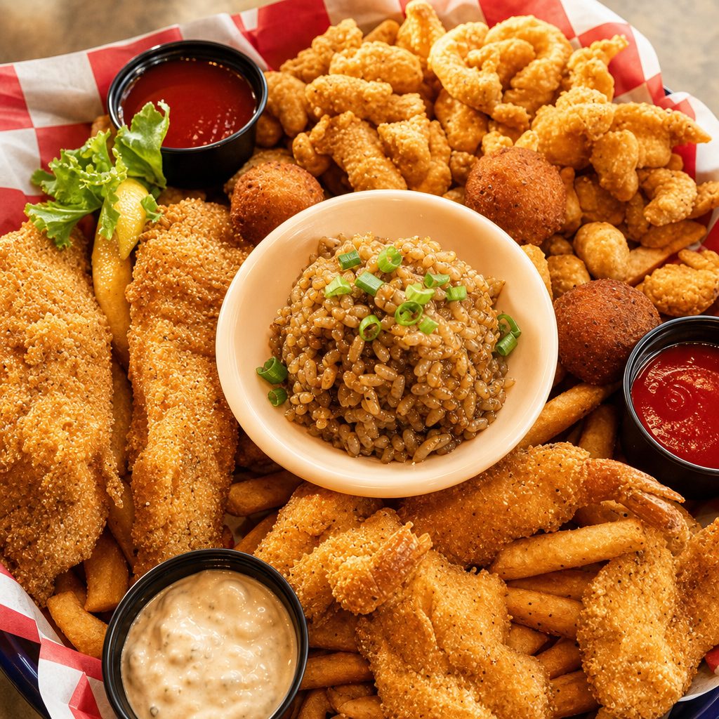Non veg platter.