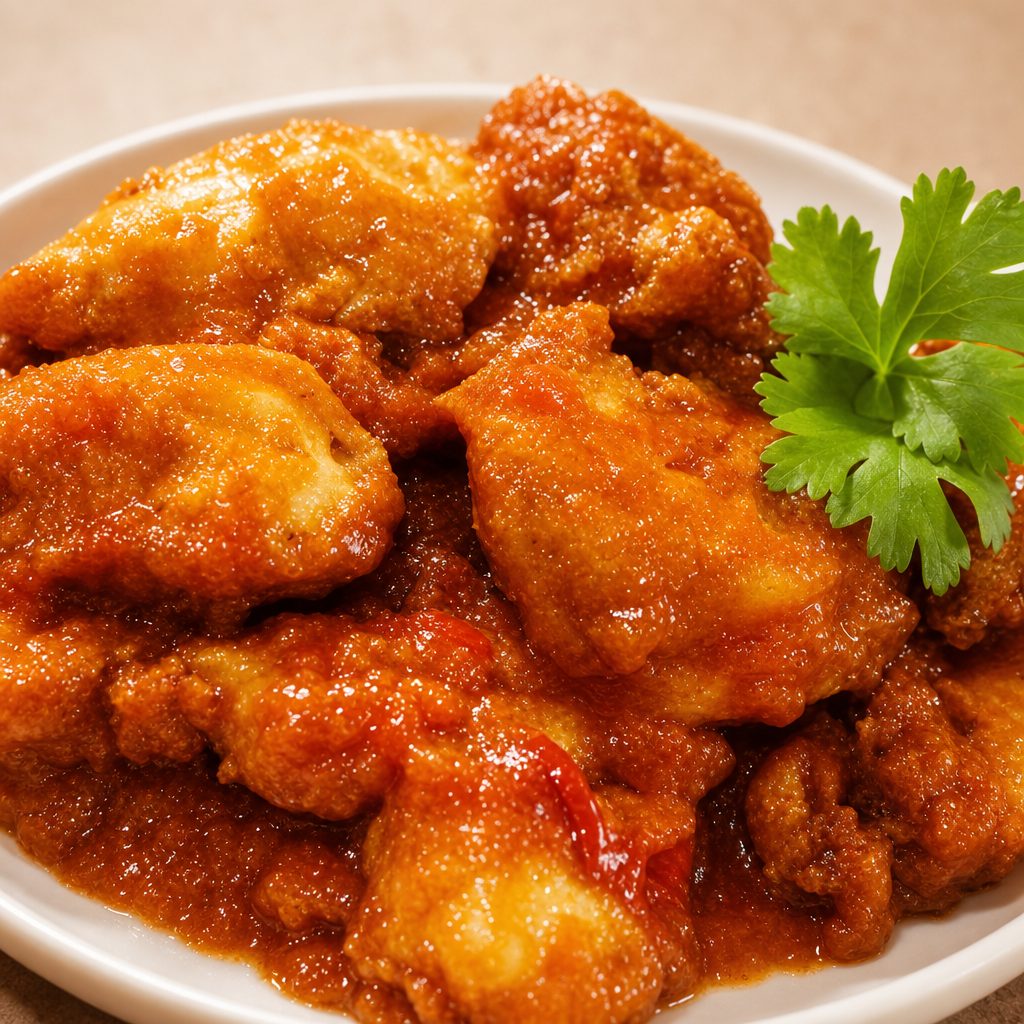 Chicken curry.
