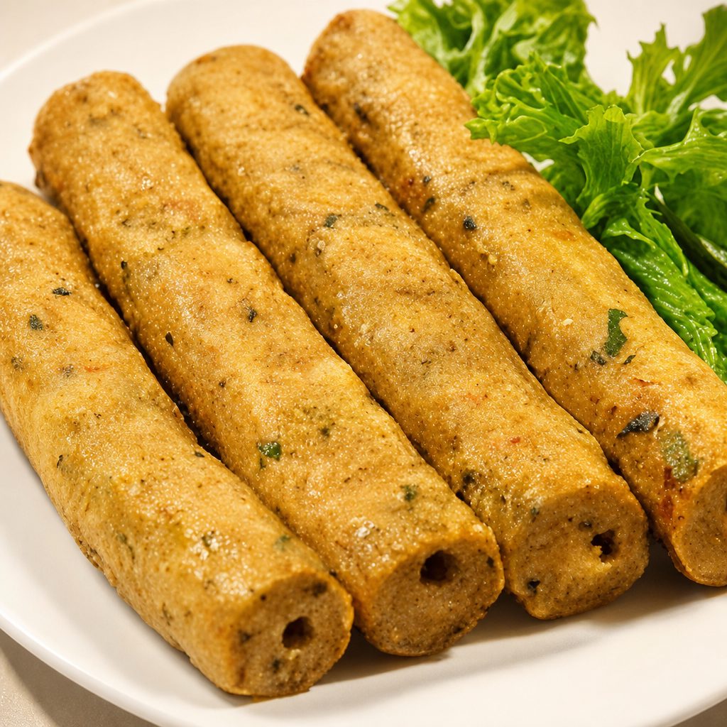 Seekh kebab.