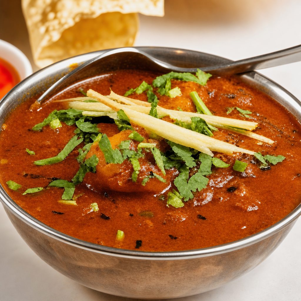 Lamb vindaloo.
