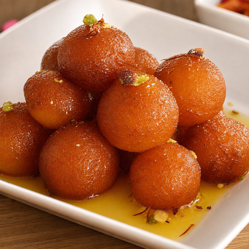 Gulab jamun.