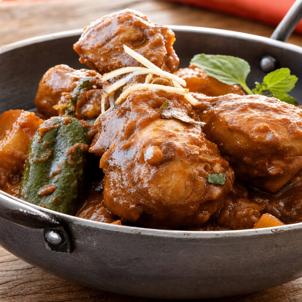 Chicken kadahi.