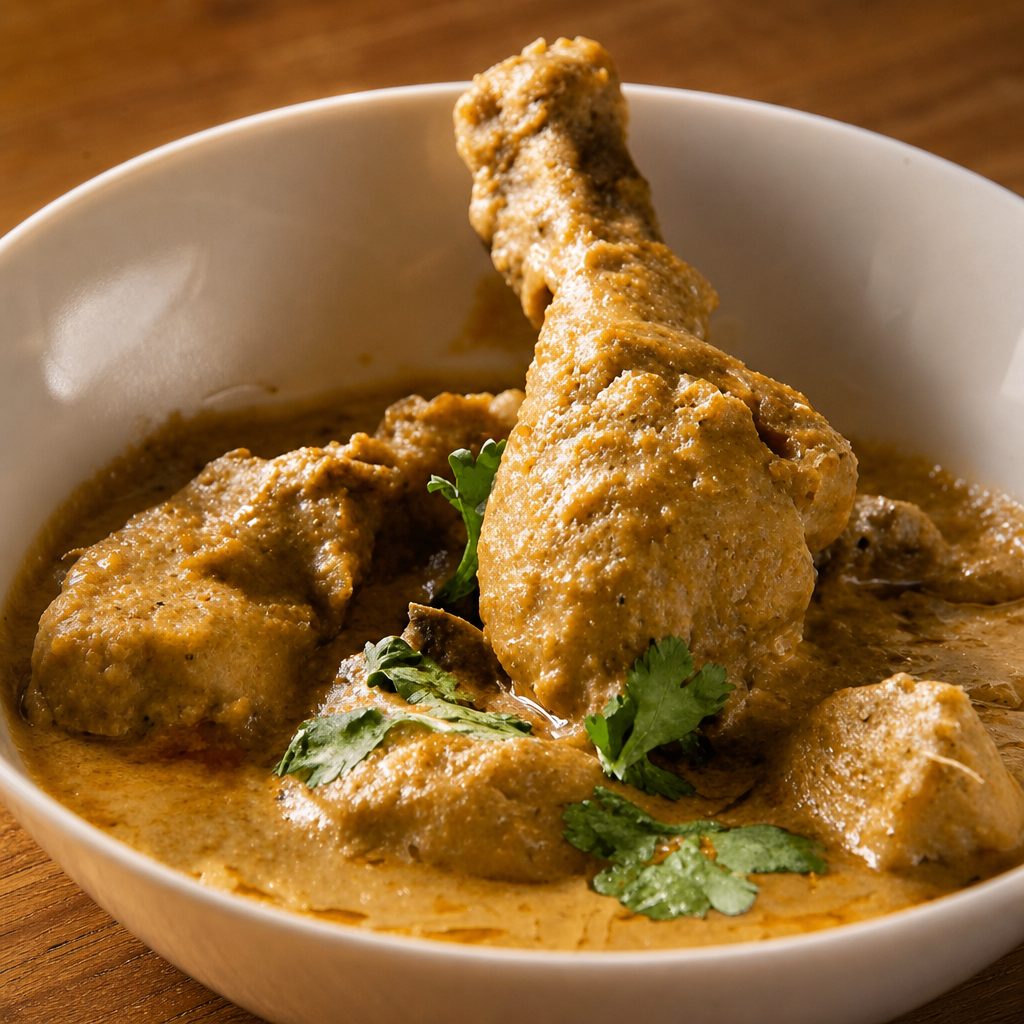 Chicken korma.