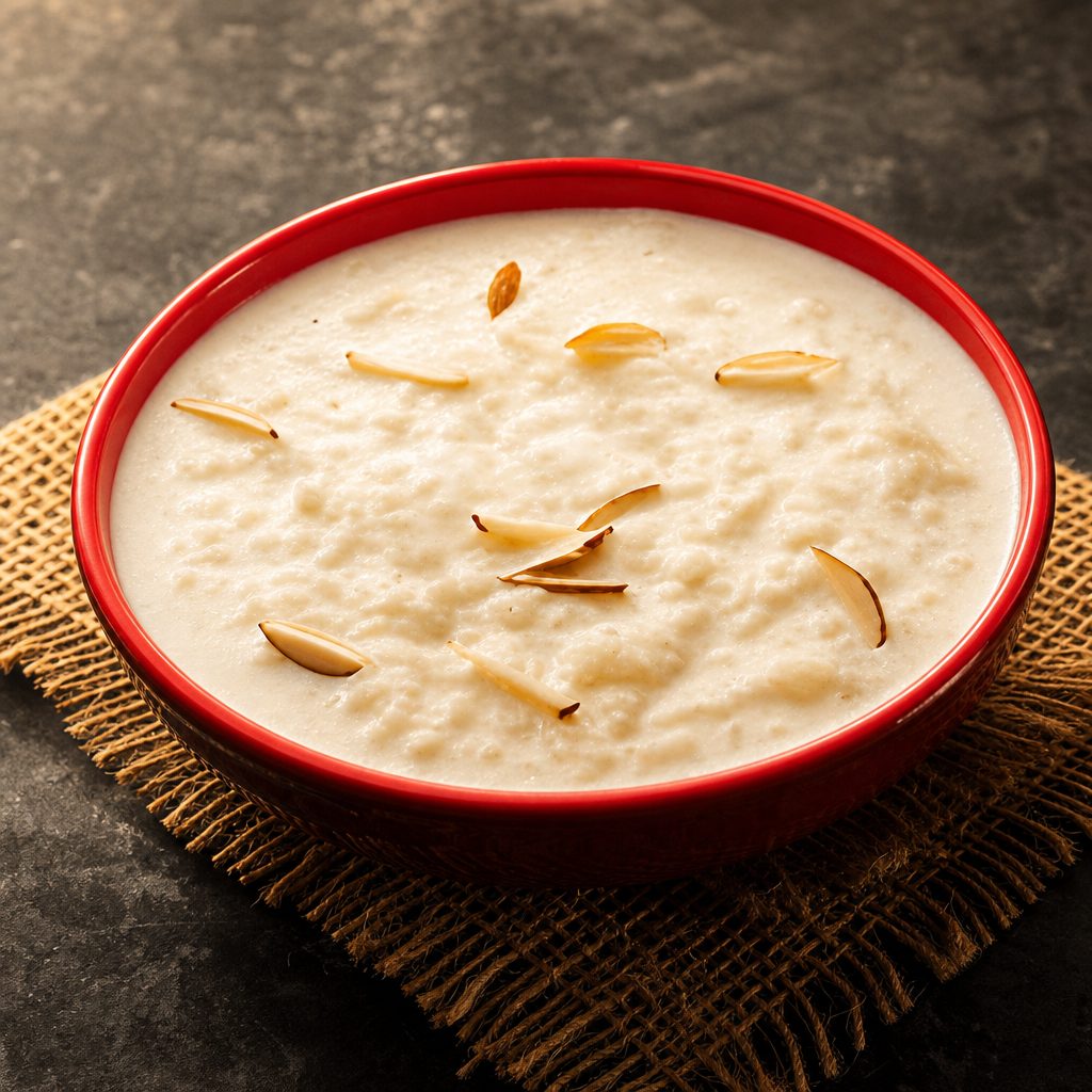 Badam kheer.