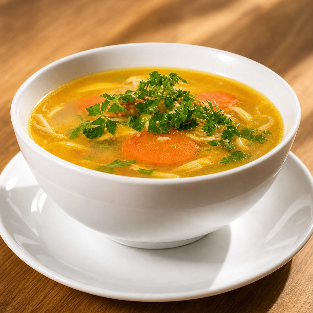 Chicken soup.