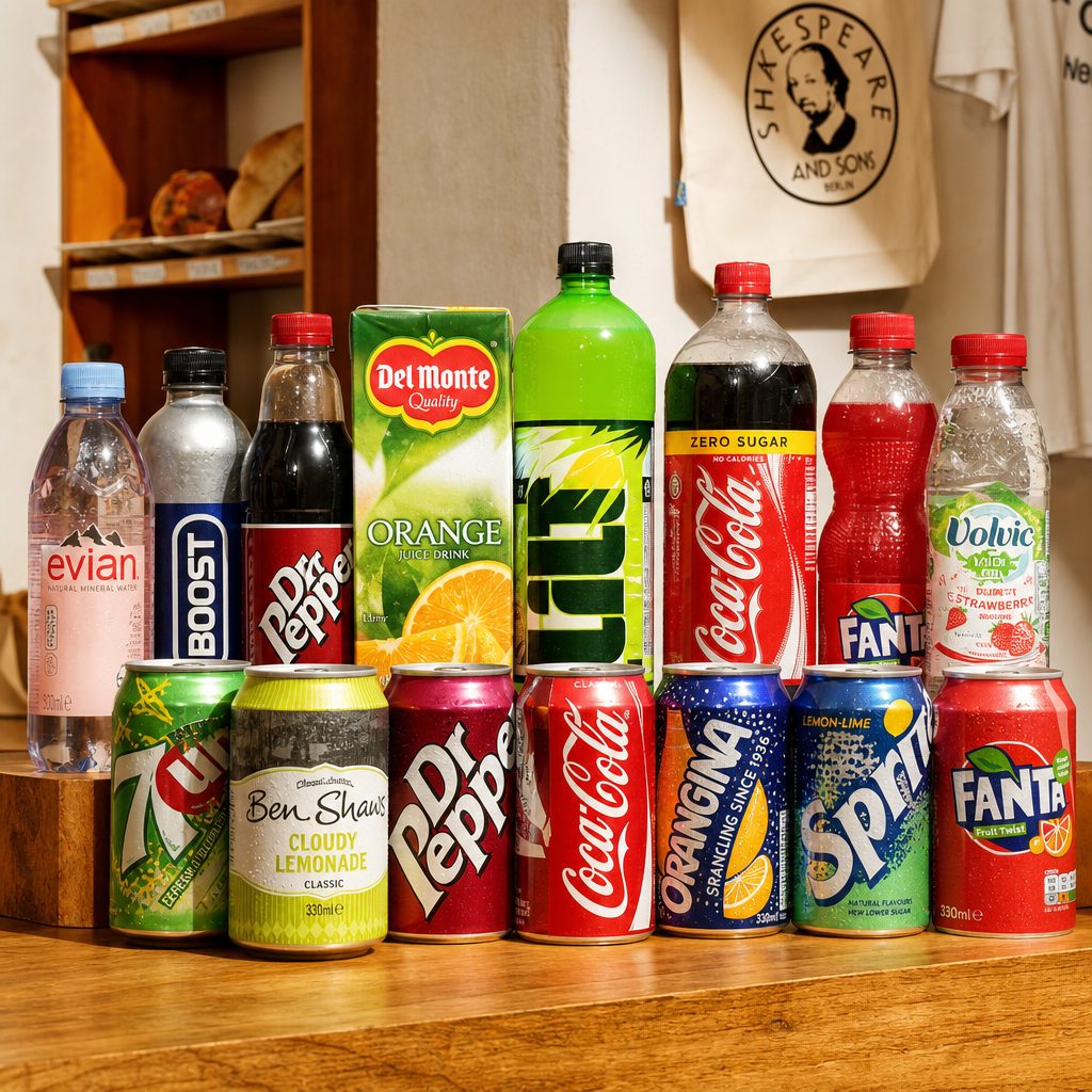 Soft drinks.