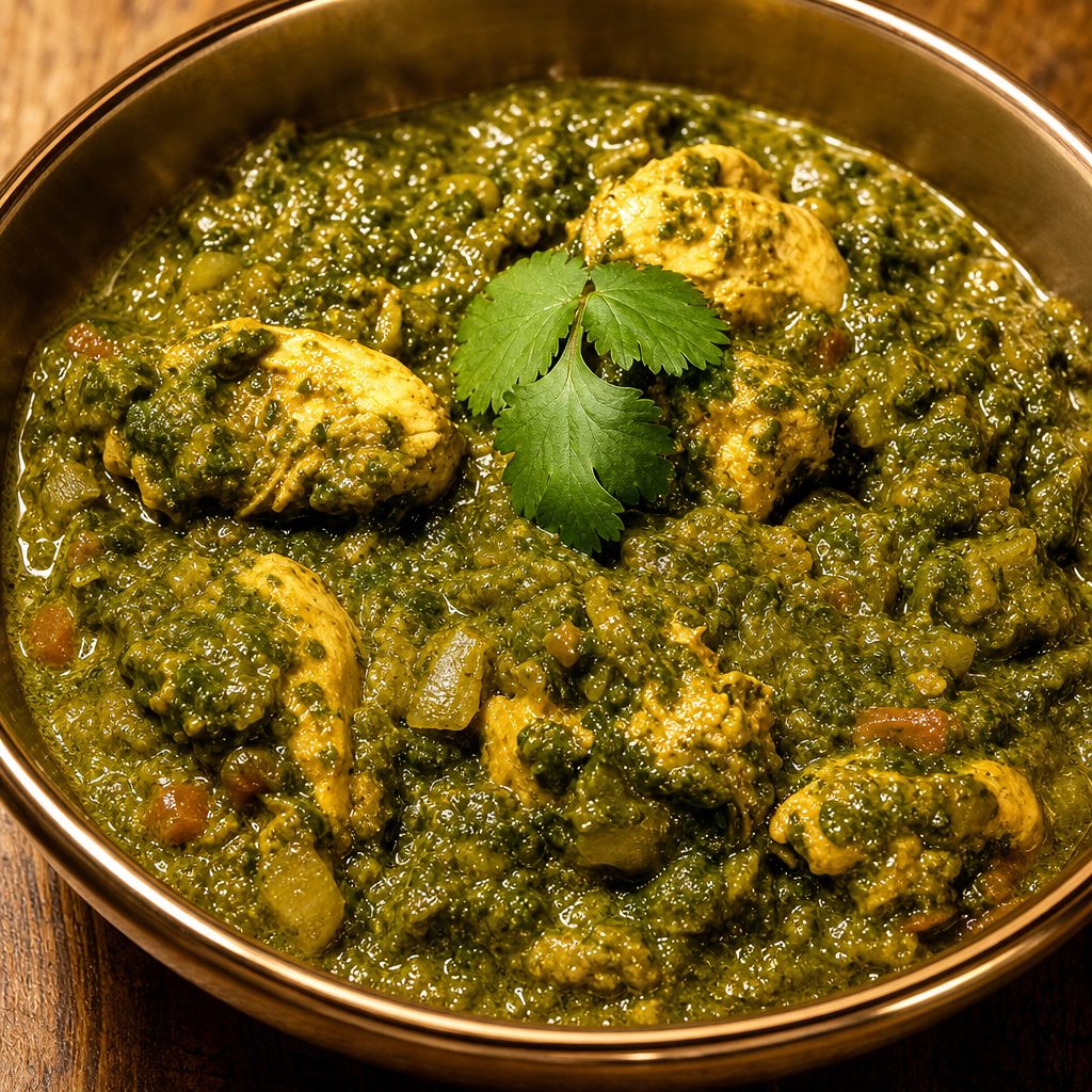 Chicken saag.